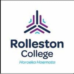 Rolleston College logo