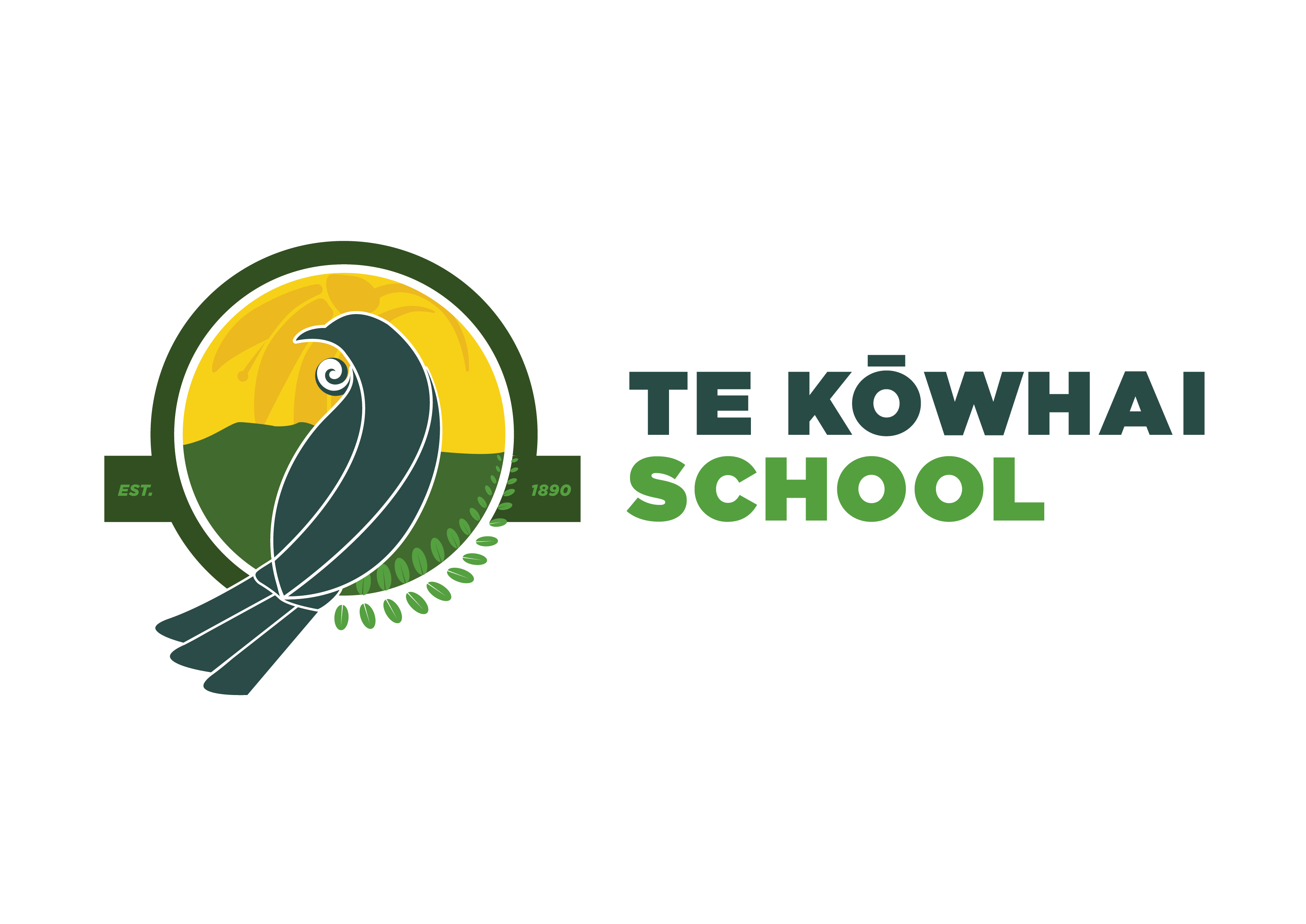 Te Kowhai School logo