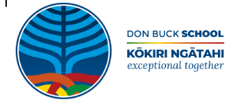 Don Buck Primary School logo