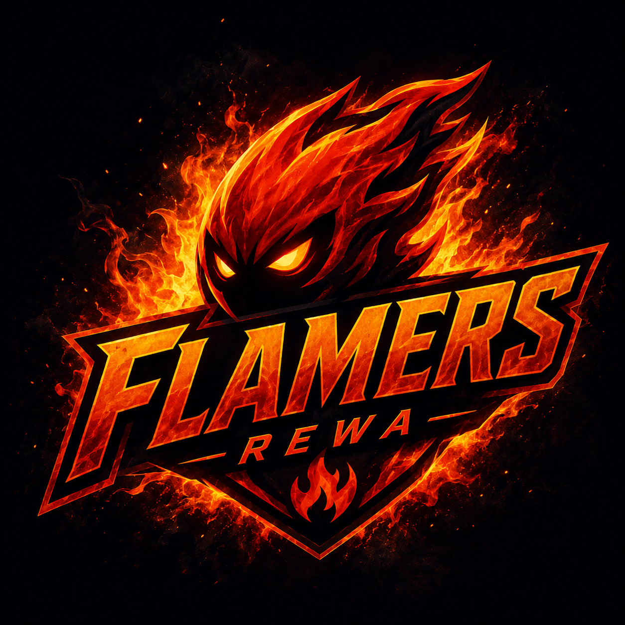 Rewa Flamers logo