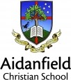 Aidanfield Christian School logo