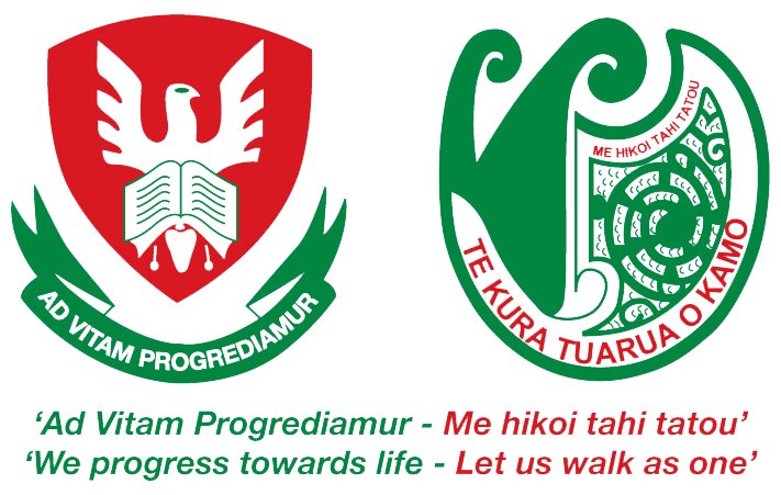 Te Kamo High School logo
