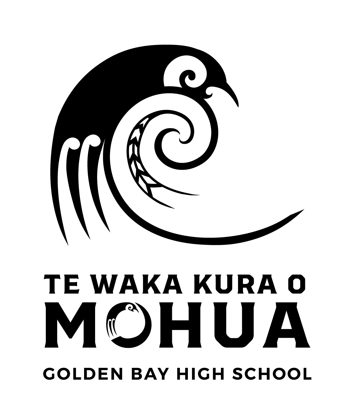Golden Bay High School logo