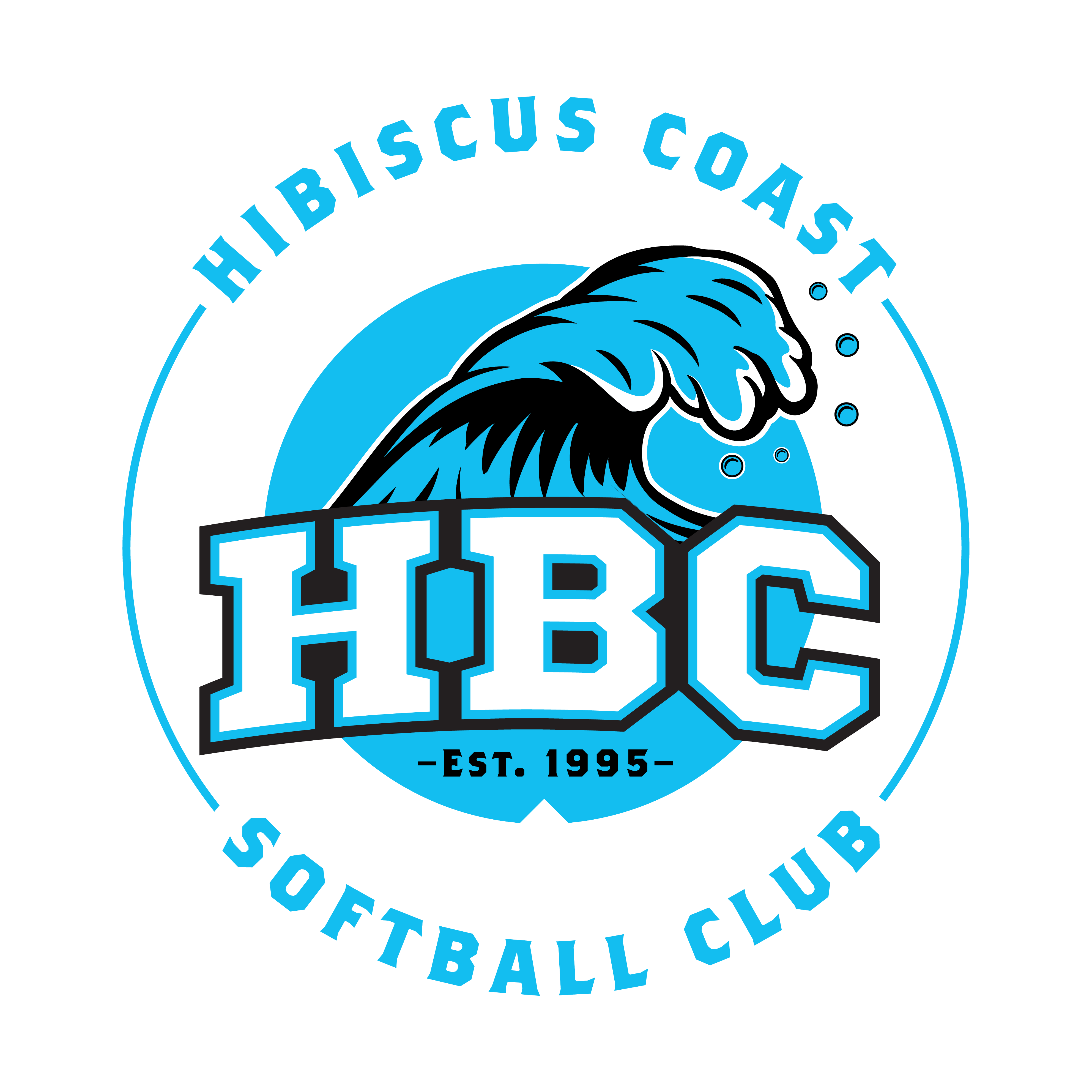 Hibiscus Coast Softball Club logo