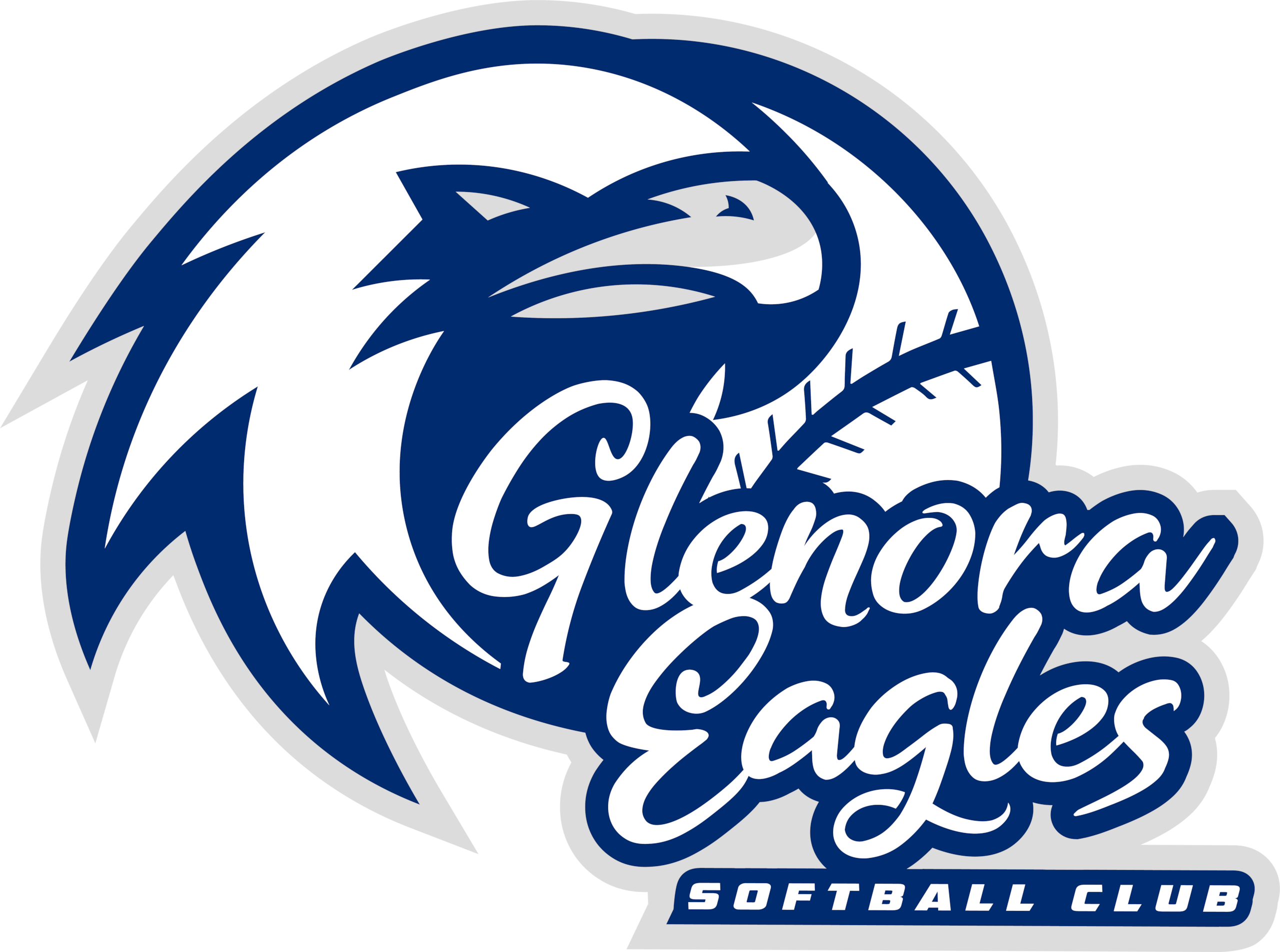 Glenora Eagles Softball logo