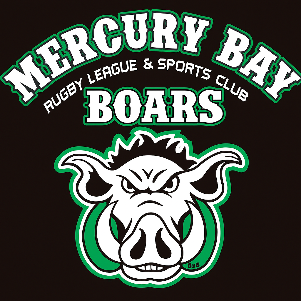 Mercury Bay Boars Rugby League and Sports Club Inc logo