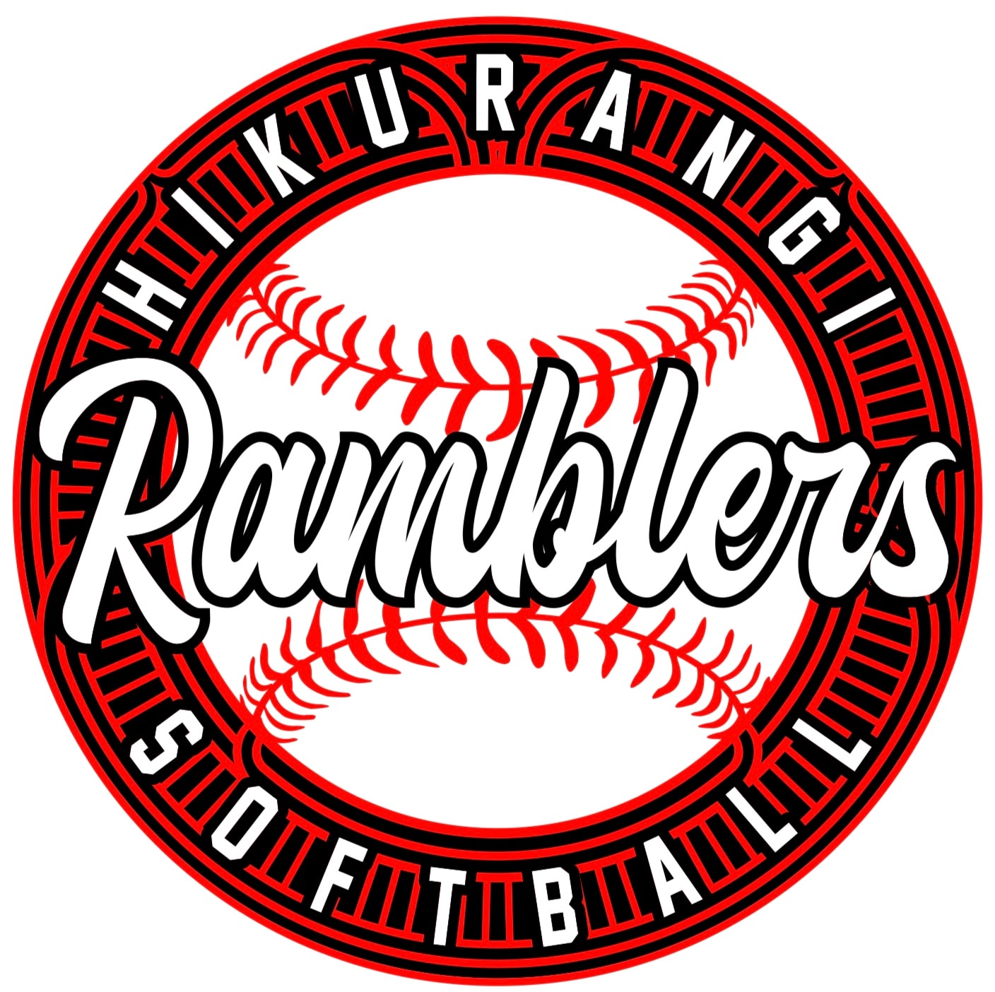 Hikurangi Ramblers Softball logo