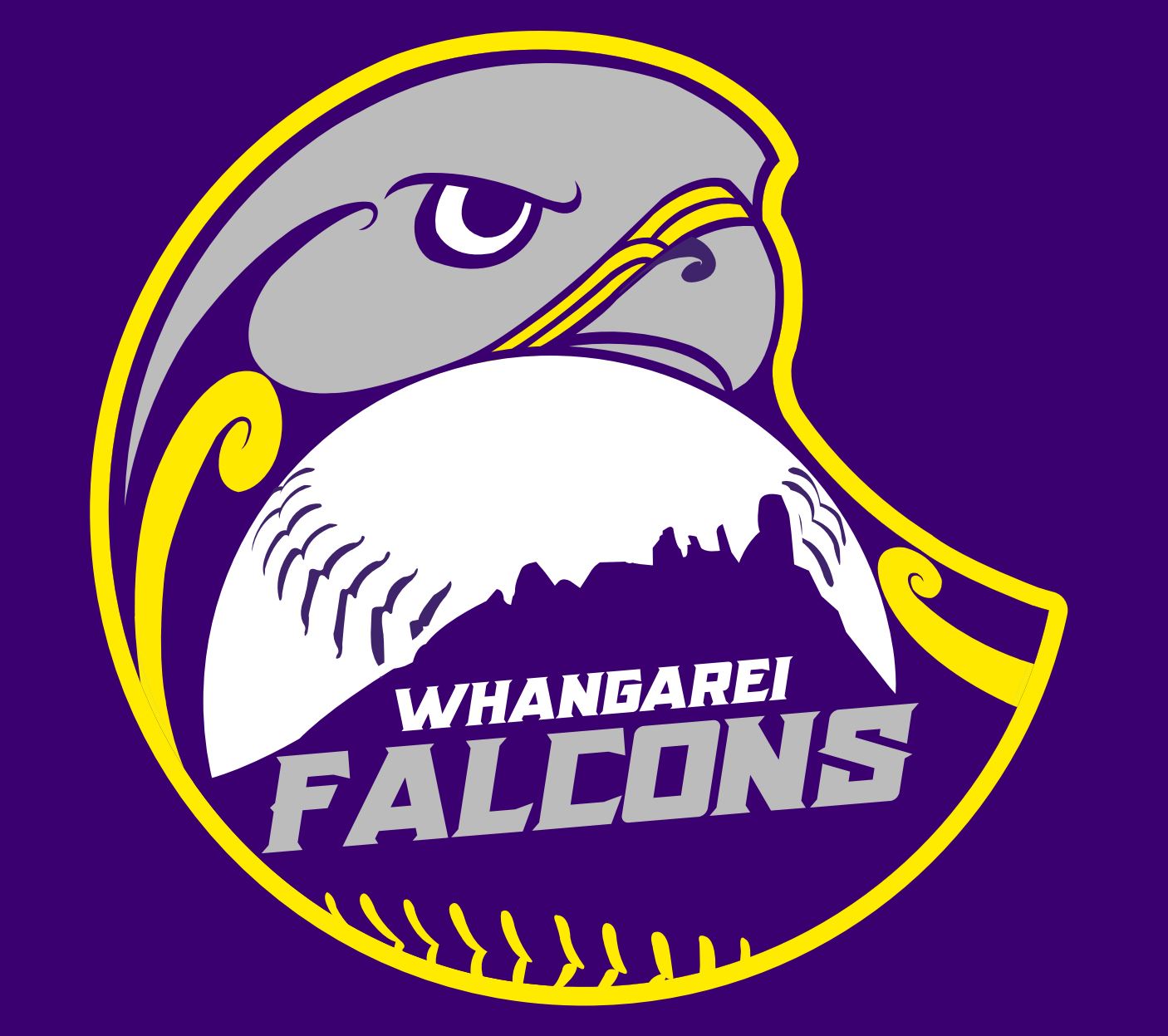 Whangarei Softball Association logo