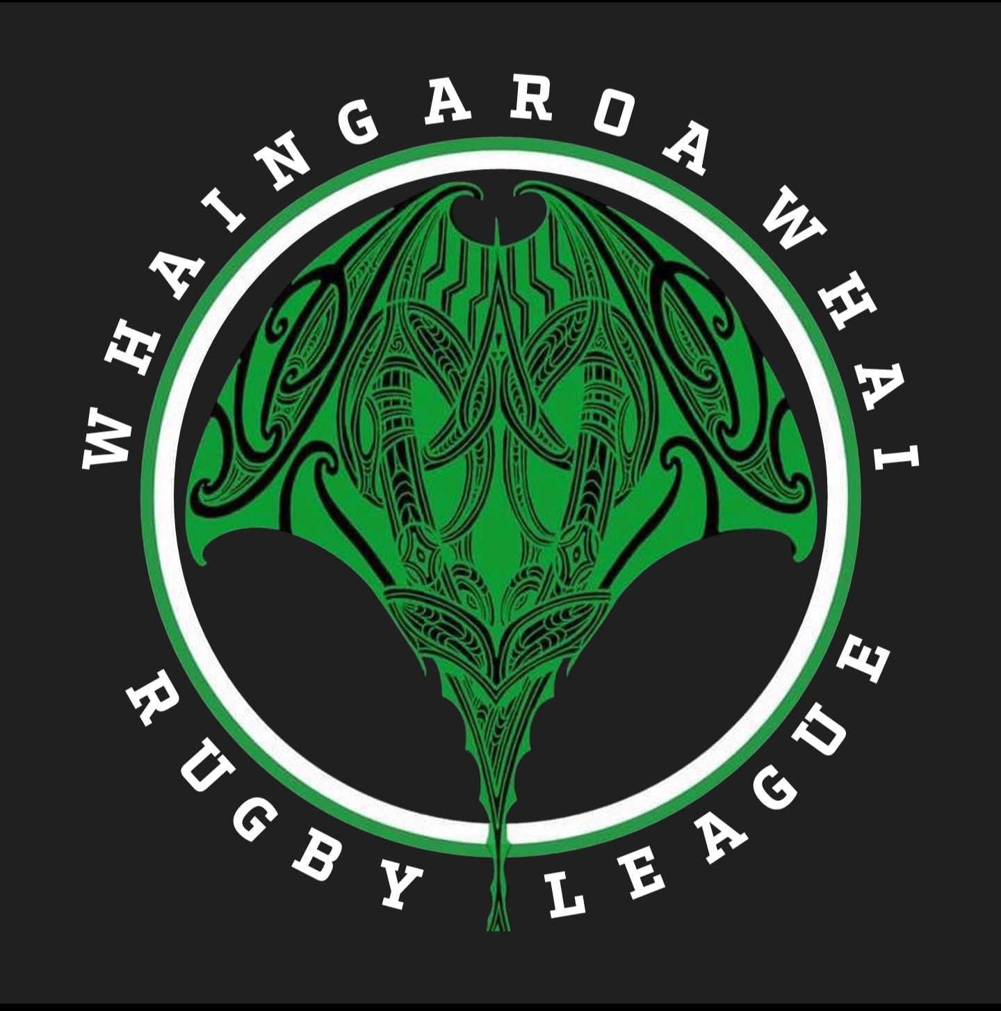 Whaingaroa Whai Rugby League logo