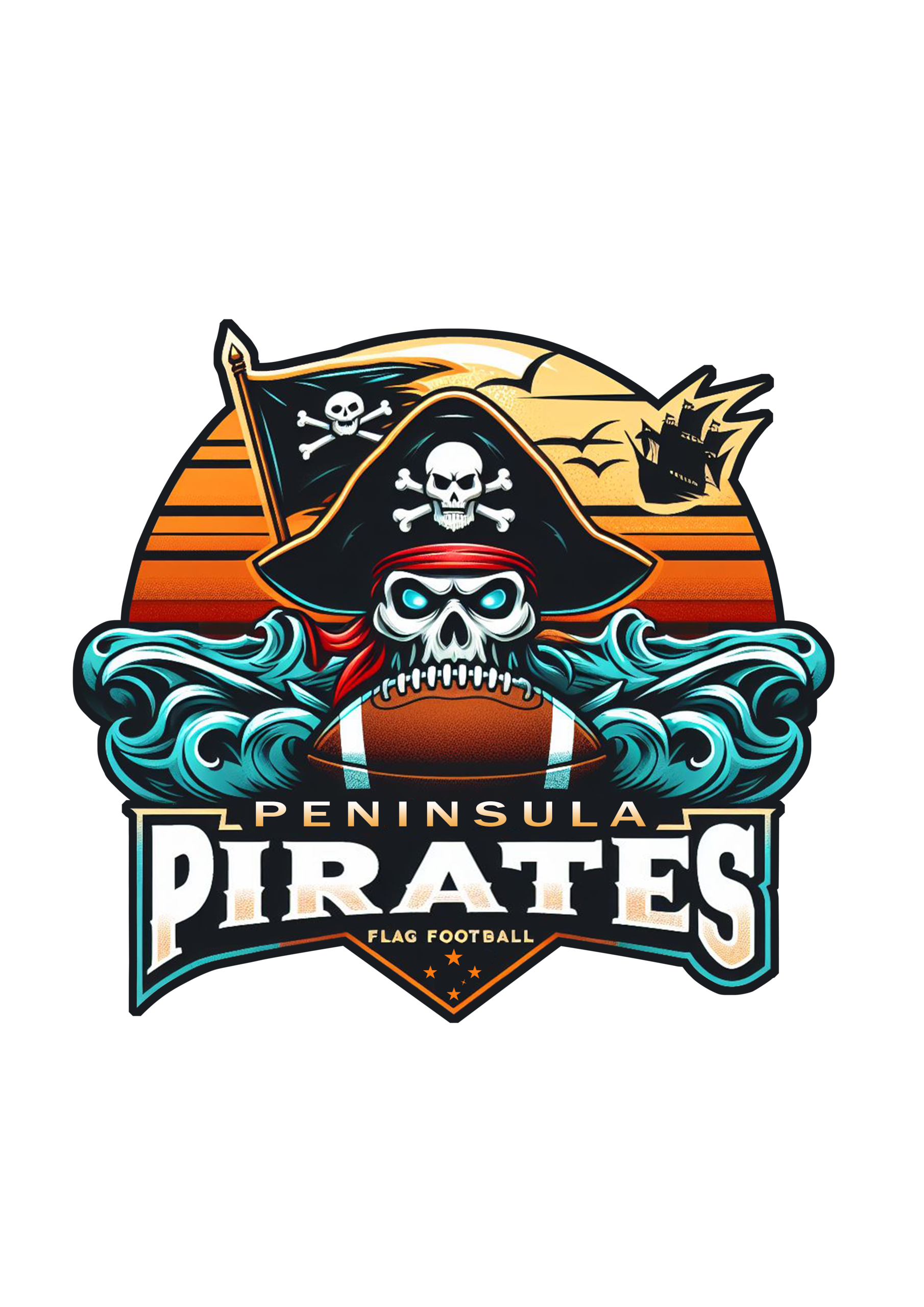 Peninsular Pirates AFC logo