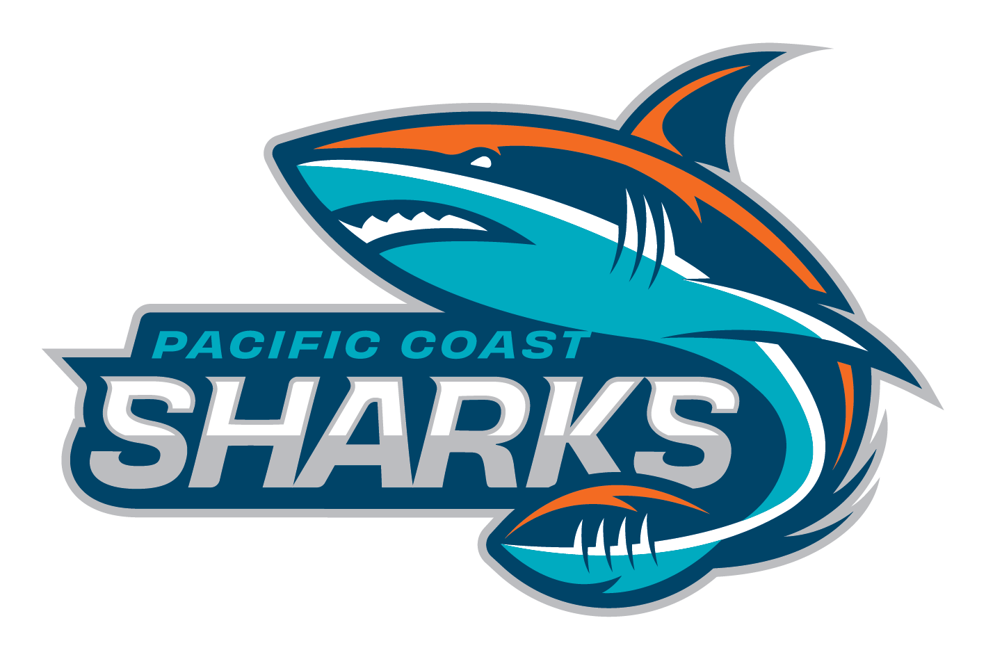 Pacific Coast Sharks American Football Club logo