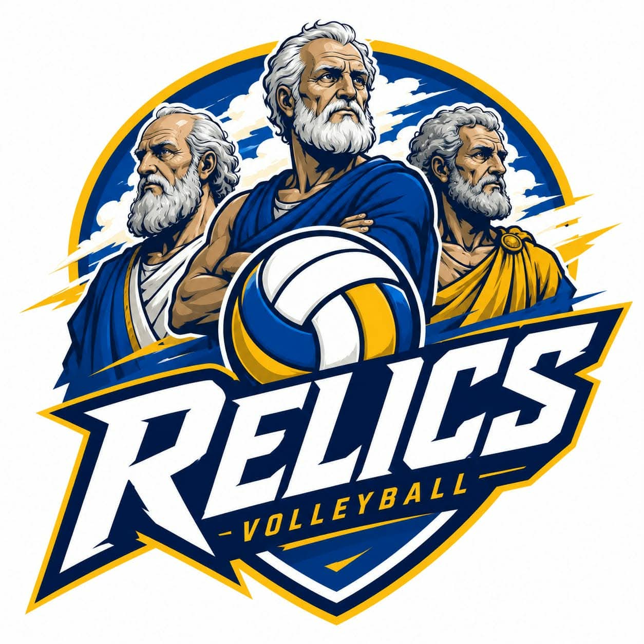 Relics Volleyball Club logo