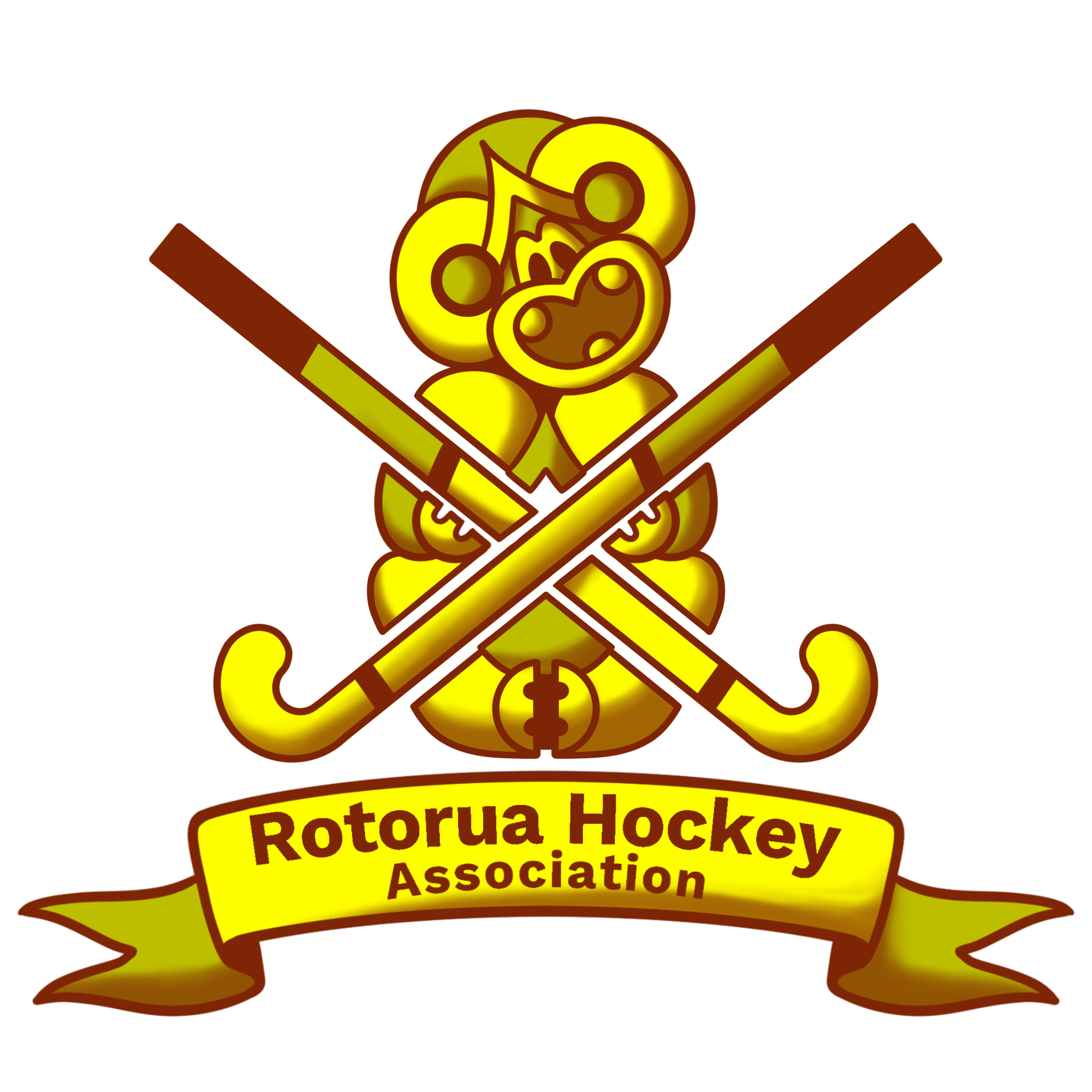 Rotorua Hockey logo
