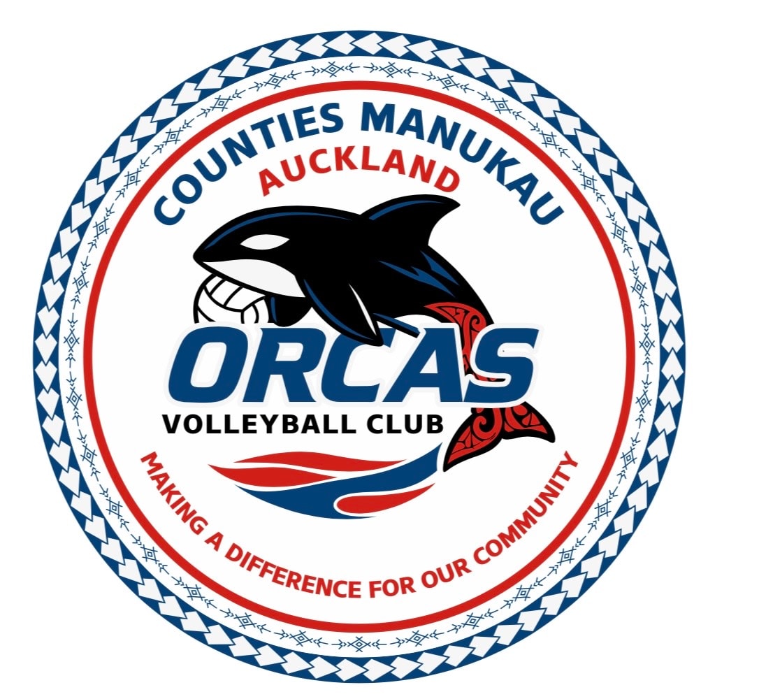 Counties Manukau Auckland Orcas Volleyball Club Inc. logo