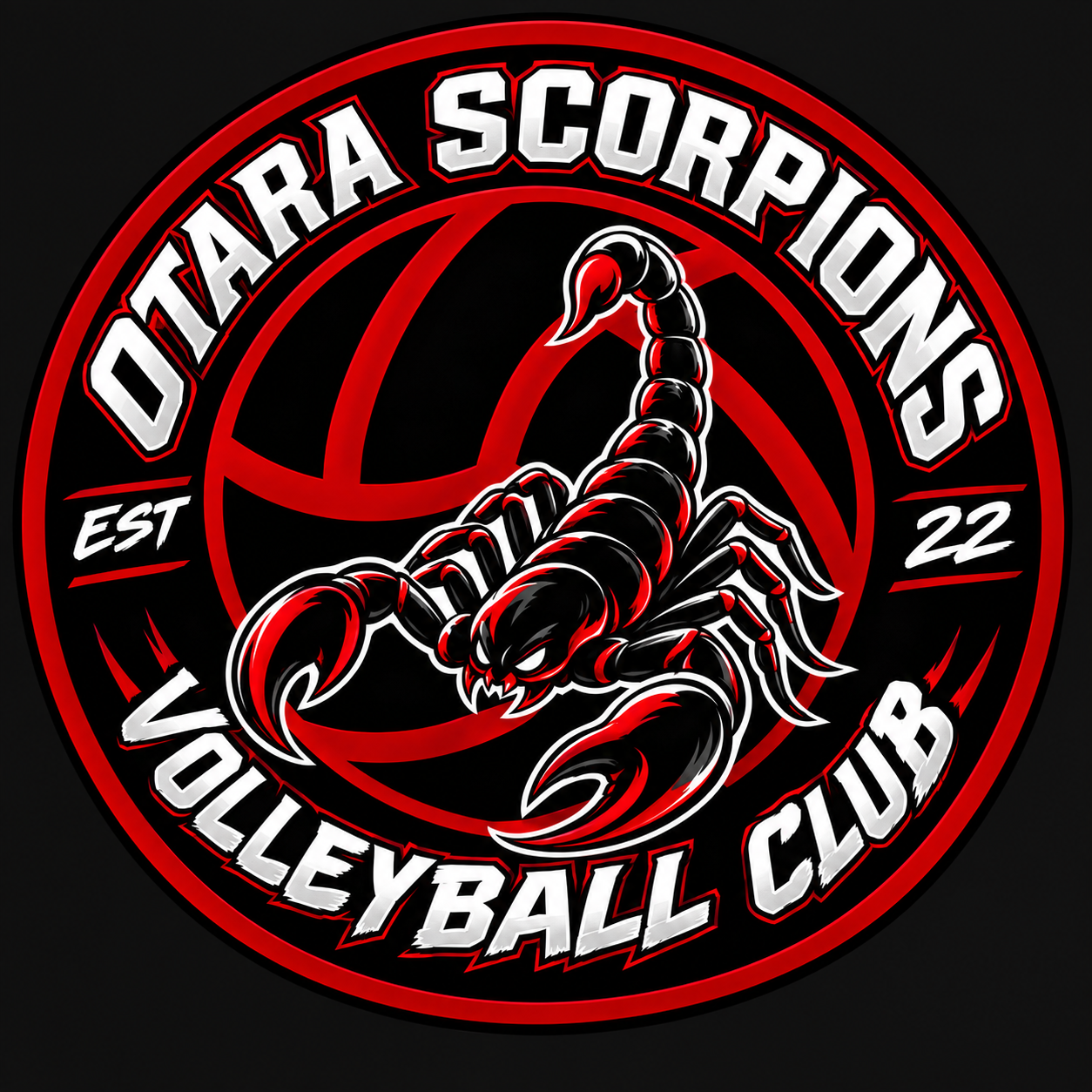 Otara Scorpions Volleyball logo