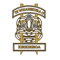 Te wharekura O Kirikiriroa logo