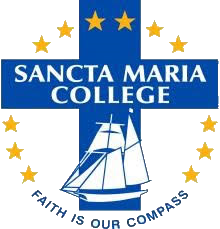 Sancta Maria College logo