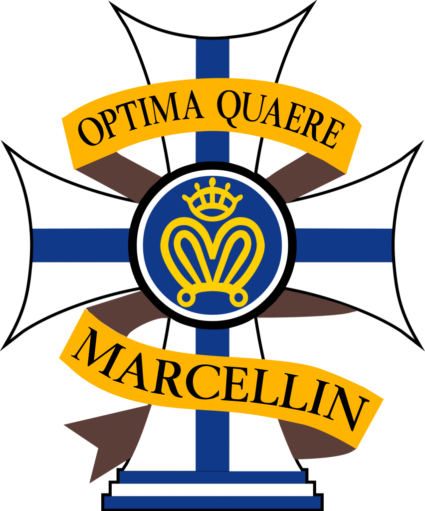 Marcellin College logo